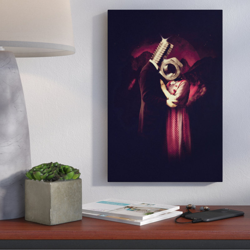 « screw love » par ali gulec, impression sur toile tendue, H 18 po x l 12 po x P 1,5 po, Toile tendue, Pas de tapis