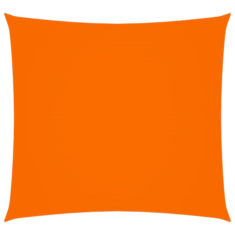 Aadrit 3.6m x 3.6m Square Shade Sail, Orange