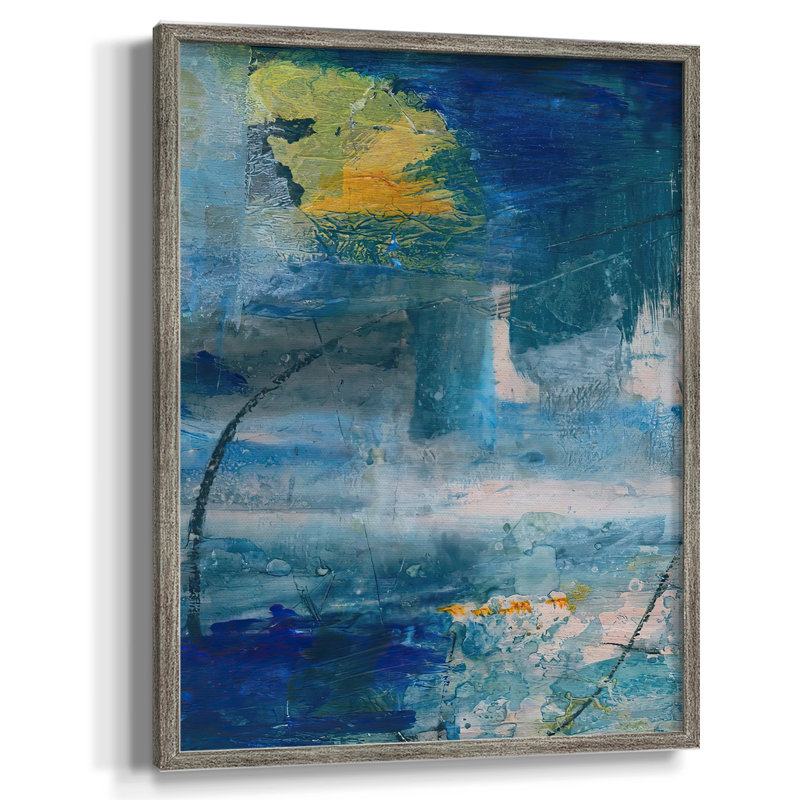 «Spring Winds I», reproduction encadrée - bois massif, H 11 po x l 9 po