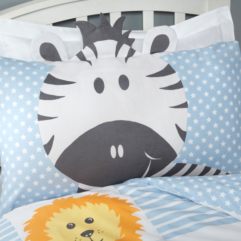 Fuller Polyester Patchwork Duvet Cover Set with Pillowcases Included