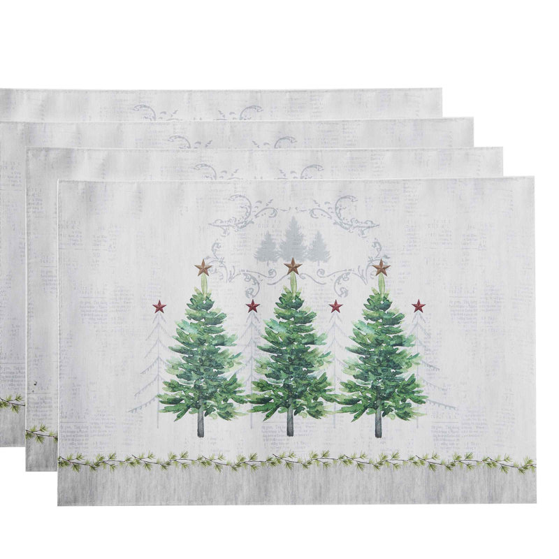 The Holiday Aisle® Kechia 4-Pack Placemat Set