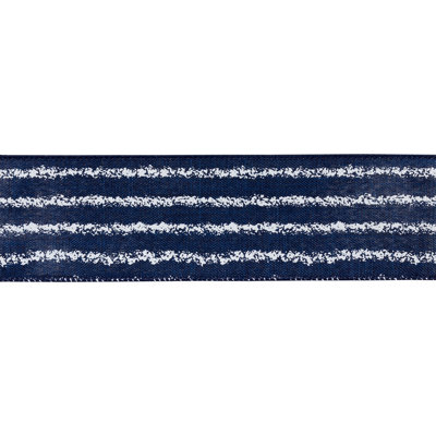 0.25'' Striped Fabric Presents Ribbon