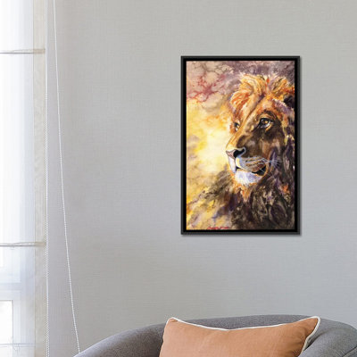 Lion I, reproduction sur toile