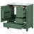 30" Bathroom Vanity With Sink, One Door With Shelf And Three Drawers, Soft Close Door-2098635071