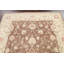 Tapis brun en laine noué à la main de conception unique 6 pi 0 po x 9 pi 4 po Mahbubur