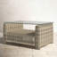 Joey 39.5'' Glass Outdoor Coffee Table