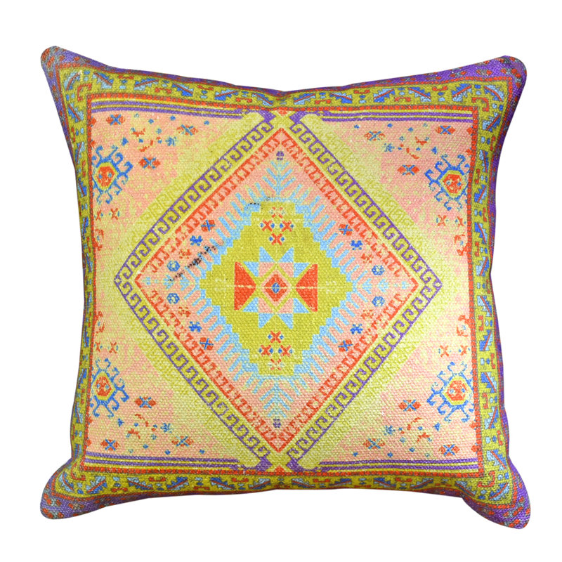 Southwestern Cotton Throw Pillow