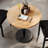 30" Round Solid Wood Commercial Tabletop with 18" Dining Height Base-102232065-102232066-102234108