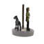 Figurine de style départementale noire ou à pattes 3,5 pouces de rayon 56 Harry Potter