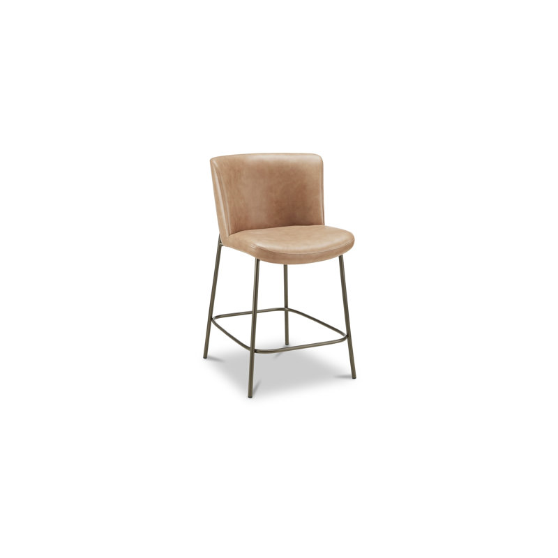 Early Counter Stool Tan Leather