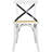 August Grove Donaciano Dining Chair – Solid Wood Farmhouse Side Chair with X-Back Design – Rustic Kitchen & Dining Room Seating-585624586
