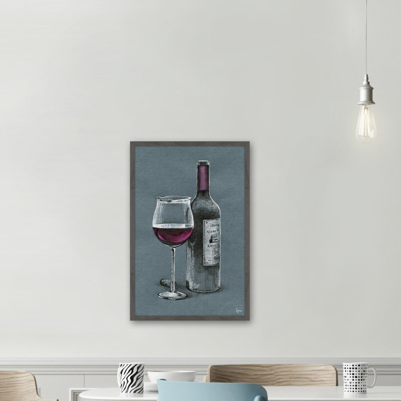 Vino Tinto by Eyre Tarney - Single Picture Frame Print, 46 cm H x 30 cm W x 4 cm D