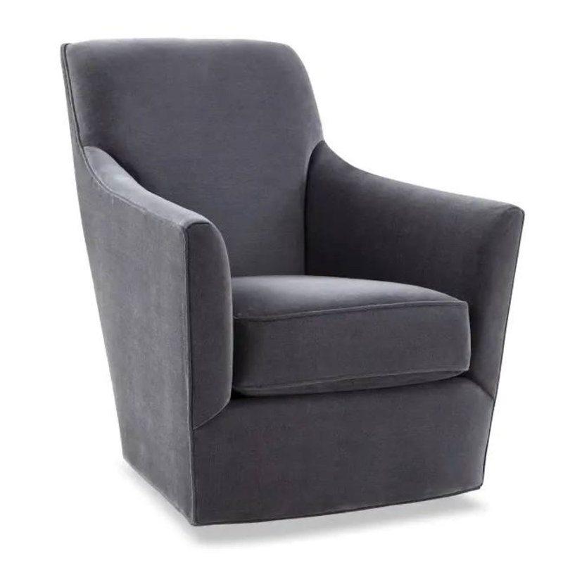Swivel Armchair, Archway Grey