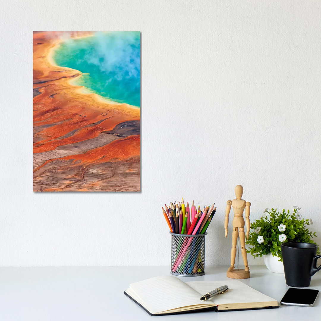 Grand Prismatic Spring, Midway Geyser Basin, Yellowstone National Park, Wyoming I by - Print