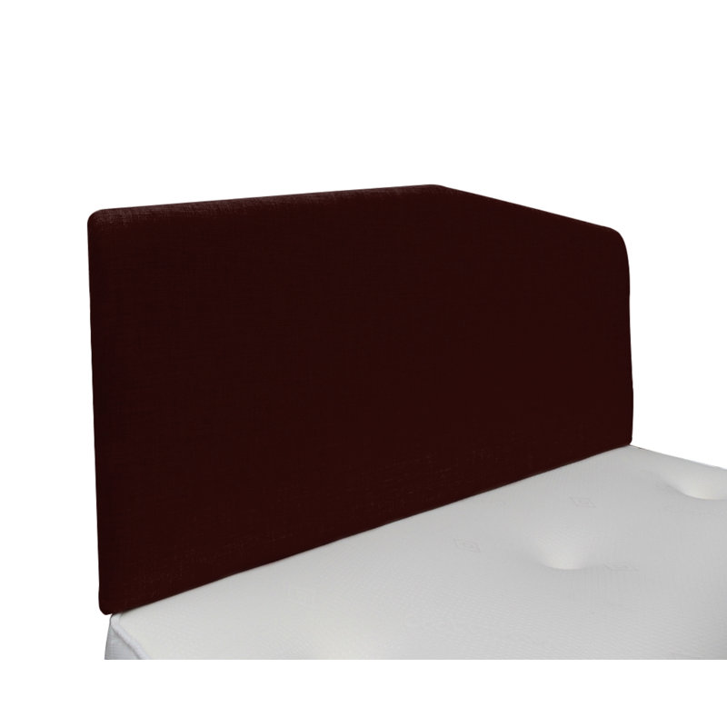 Burchett Upholstered Headboard, Kingsize (5'), Burgundy, Plush Velvet