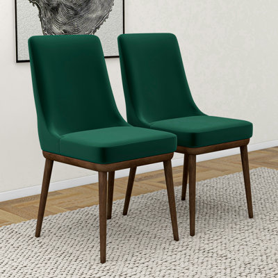 Rosner Upholstered Parsons Chair by Mercury Row
