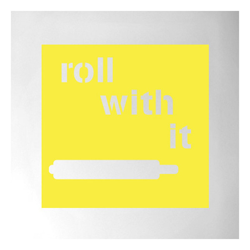 Wall Decal, Bright Yellow