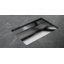 Lavabo de salle de bain encastrable en acier inoxydable 23,6 po x 16,5 po Badeloft ES-UB-04-L-BS en acier inoxydable brossé-99358759