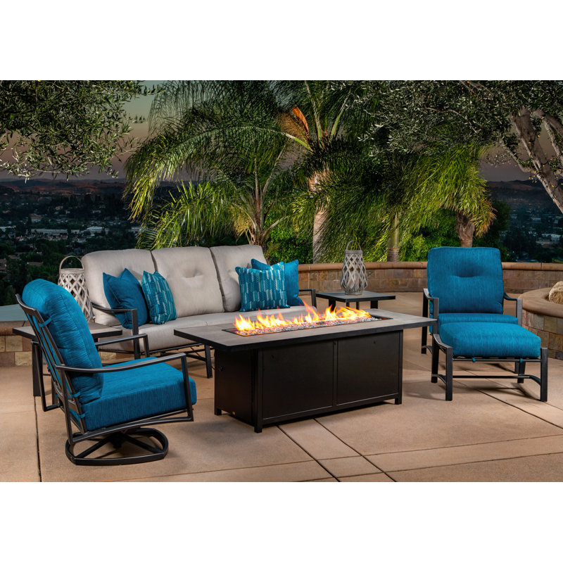 Avana Outdoor Ottoman, Copper Creek, Sahara Cafe