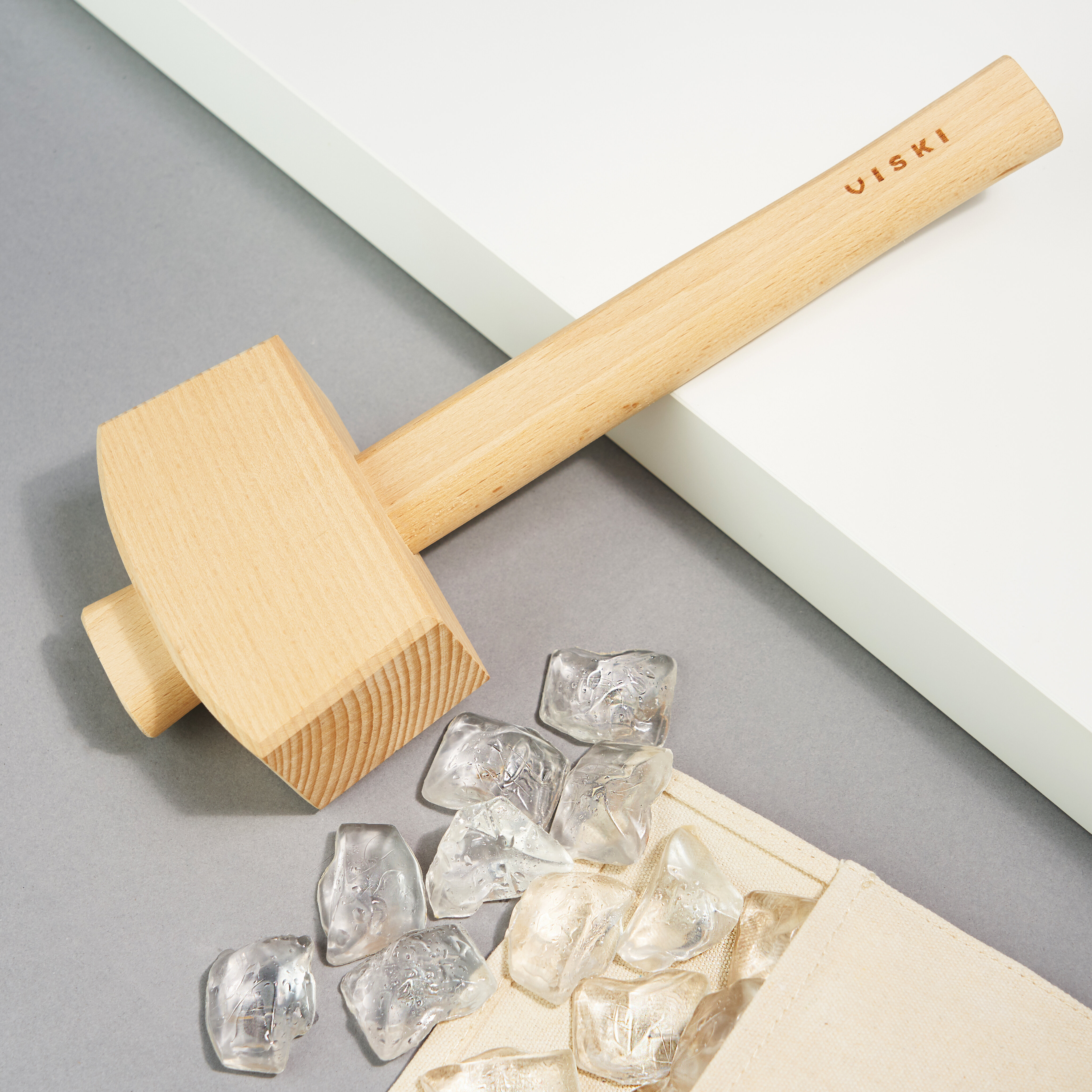 Viski Lewis Ice Bag and Mallet