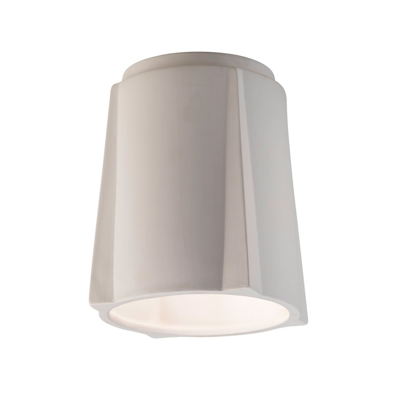 Plafonnier encastré 8 lumières Koeller, Bisque