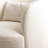 Sydney  Ivory 34" Wide Textured Weave Upholstered Swivel Barrel Chair (Set Of 2)-472380535
