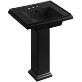 Tresham Fireclay Pedestal Bathroom Sink