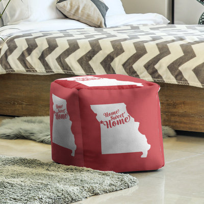 Repose-pieds cubique pour villes kansas home