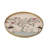 S/2 Decorative Tray L:d18.5X1" S:d15.5X1"