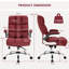 Melahni Linen Executive Chair