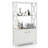 Bathroom Storage Cabinet With Open Shelves & Double Doors Modern Storage Organizer-106952690
