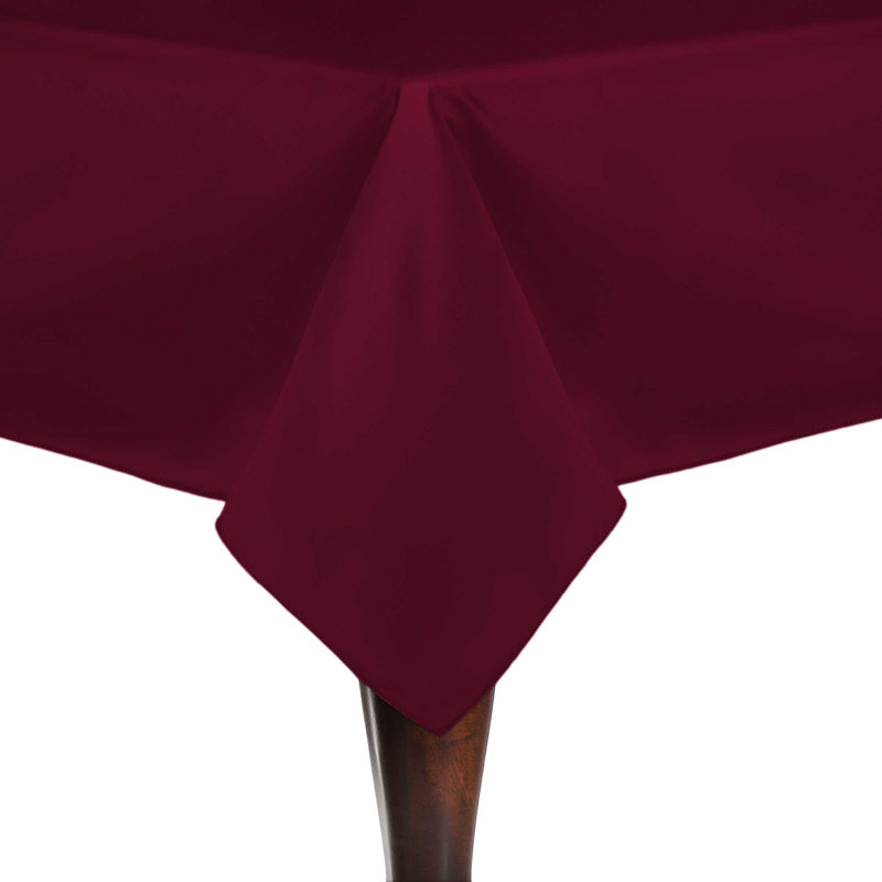 Ultimate Textile Rectangular Tablecloth, 108" x 60", 1, Orange