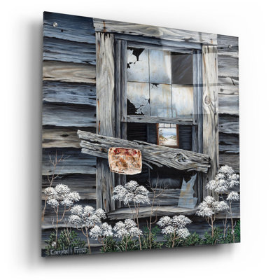  'Keep Out' by Campbell Frost Acrylic Glass Wall Art, 24" x 24"