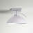 Feeley Glass Semi Flush Mount-49597177