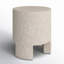 Hobart 18'' Stone Outdoor Side Table