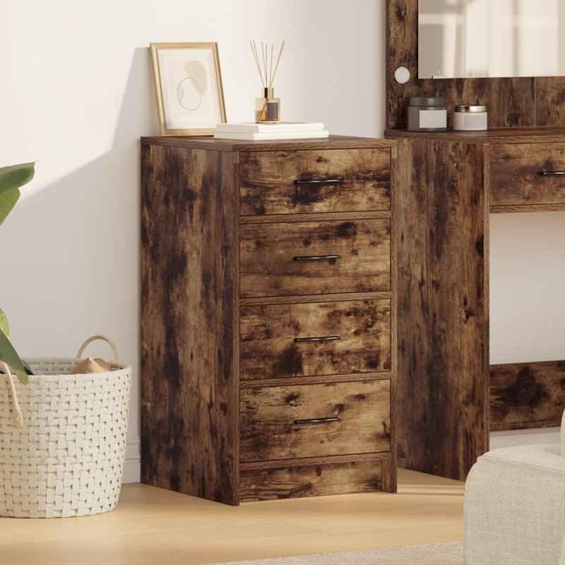 40cm Sideboard, Smoked Oak