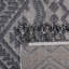 Tapis d'intérieur / extérieur blanc / gris 6X9 LOOM & LUXE Collection