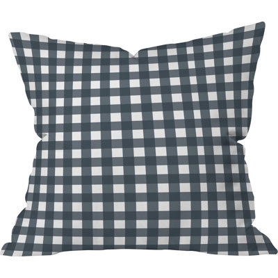 Coussin à carreaux