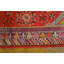 Antique East Turkestan Rustic Pomegranate Design Wool Hand Knotted Pile 1920s Khotan Rug