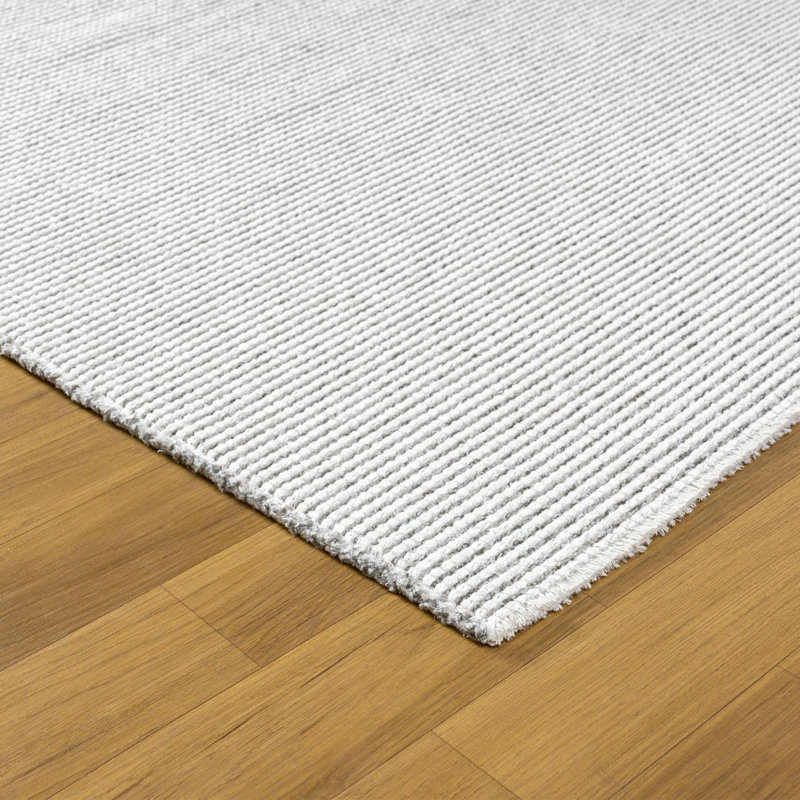 Two Tone Fringed Area Rug, Rectangle 2' x 3'