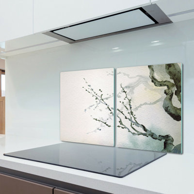 Enrik Tempered Glass Tree Branch Chopping Board