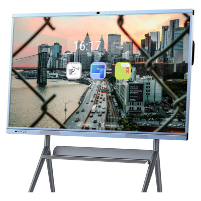 JYXCN Smart Board 65" 2160p, Digital Whiteboard Multi Touch Screen, Perfect for Teaching & Meetings(Include Wall Mount)