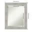 Miroir de coiffeuse rustique biseauté-1224277233