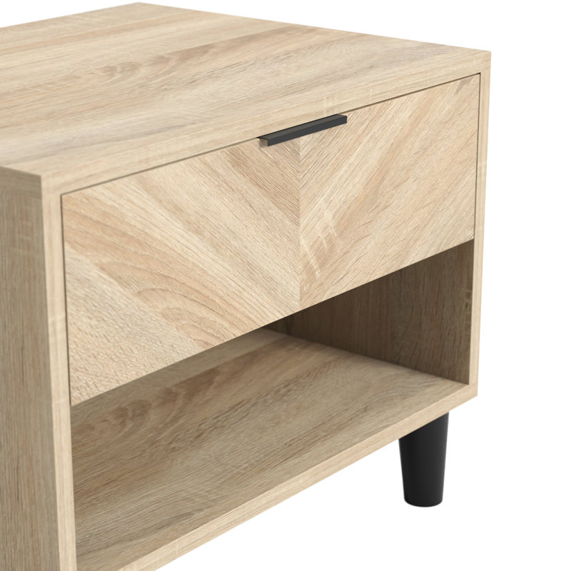 STOCKHOLM 1 DRAWER BEDSIDE CABINET