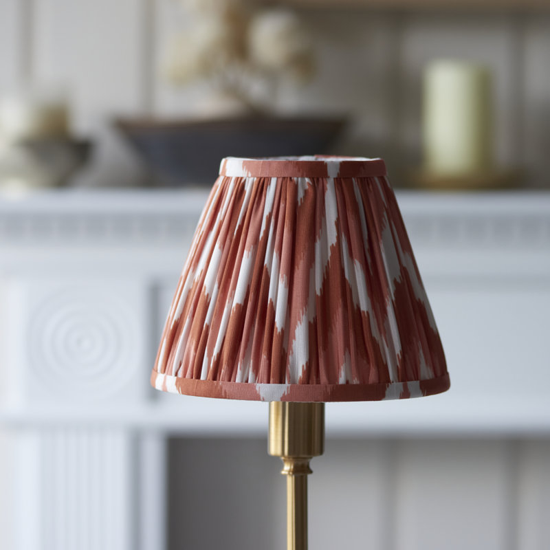 Burley Rechargeable Metal Table Lamp, Orange