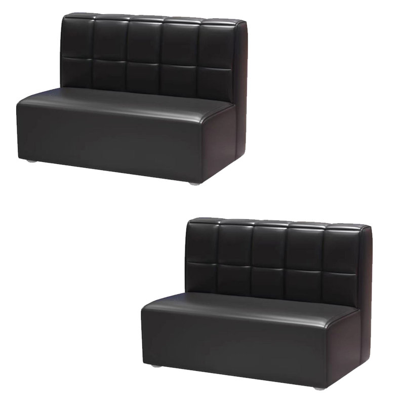Banc de restaurant moderne et simple. Banc de rangement