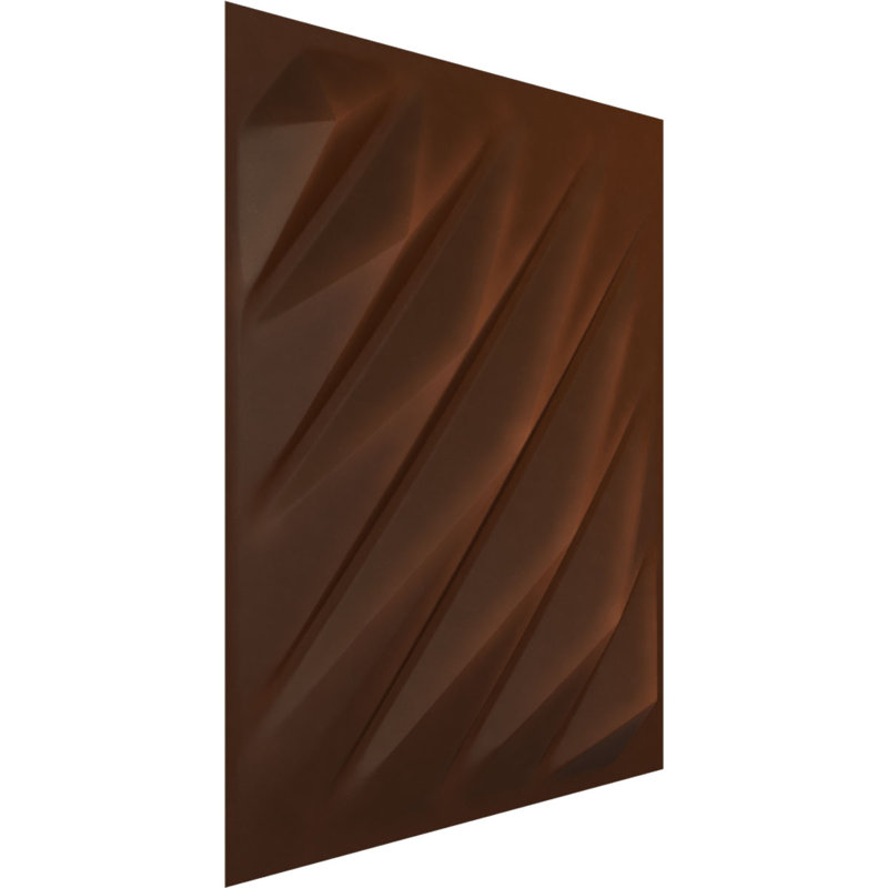 Ensemble de 12 panneaux muraux Arrow EnduraWall, Brun foncé
