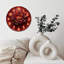 Horloge en fusion, chiffres lumineux