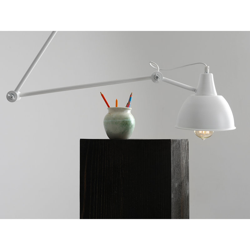 Culpeper 1 - Light White Dome Pendant, White