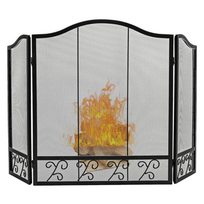 Rosezanna Metal Fireplace Screen